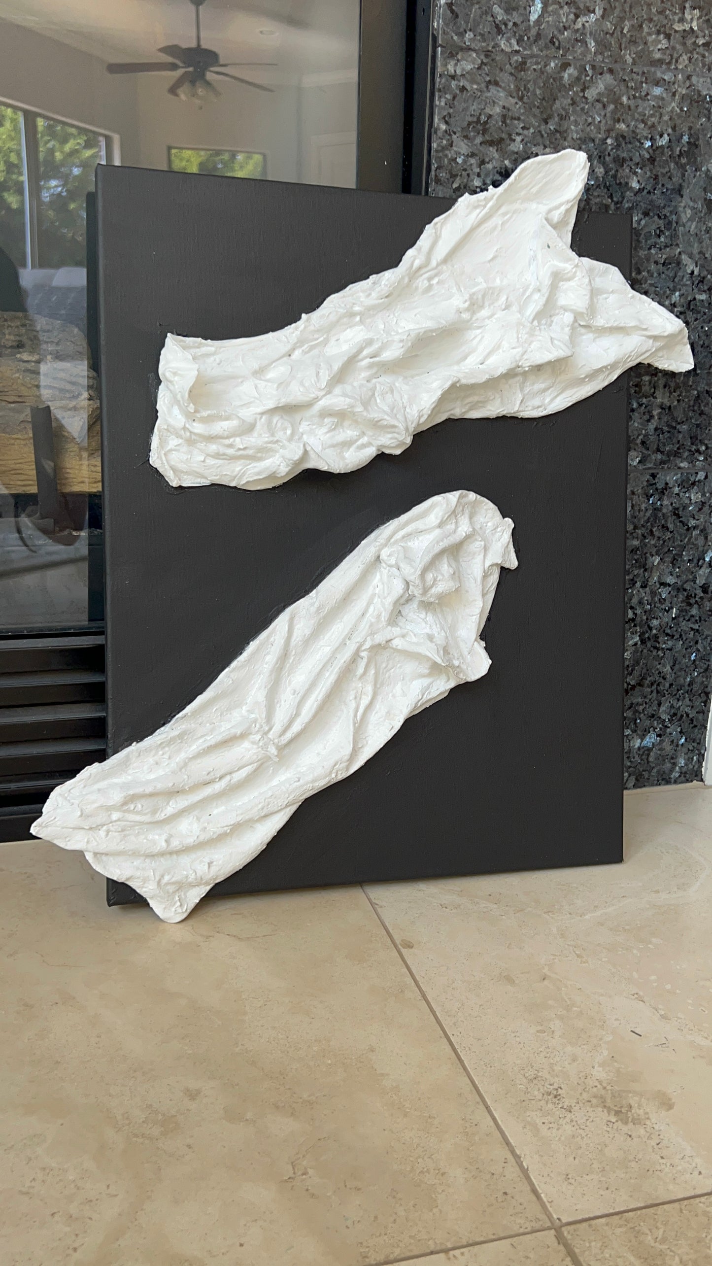 3D White Wave