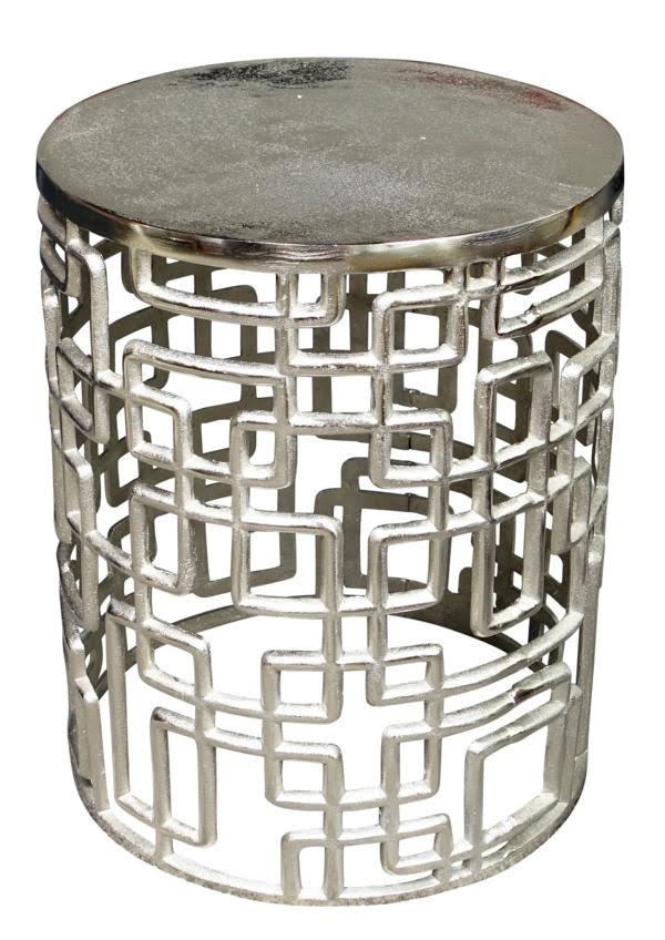 Metal Round Side Table