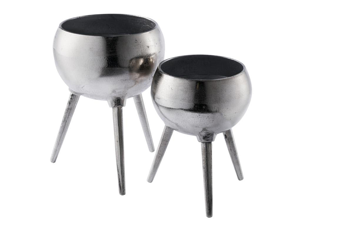 Modern Metal Tripod Pot (2 Sizes)